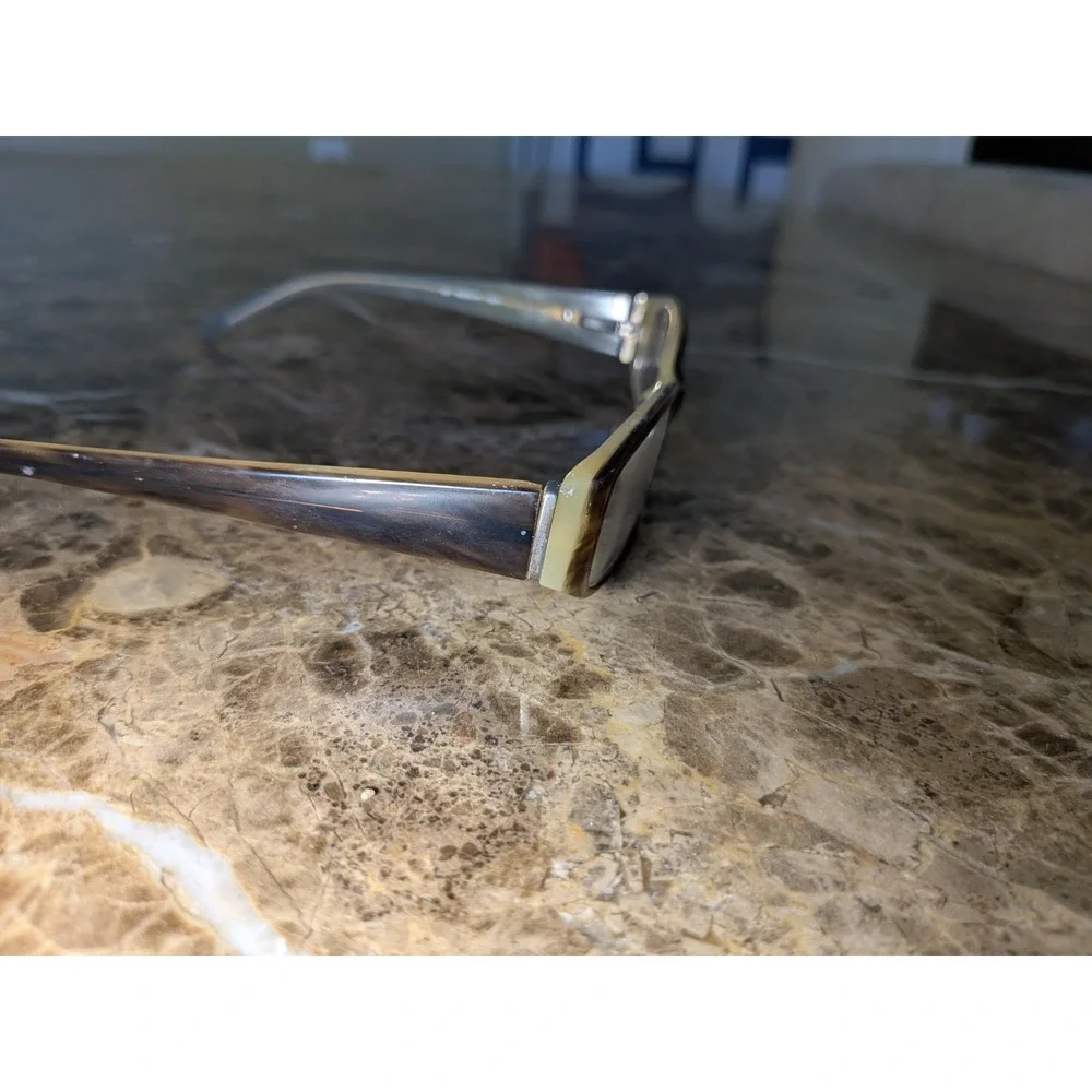 Kate Spade Madelyn 09D5 135 Brown Tortoise Rectangular Eyeglasses Frame‎ Womens
